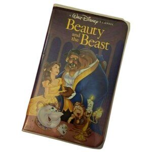 Beauty And The Beast Walt Disney Classic Black Diamond Edition VHS